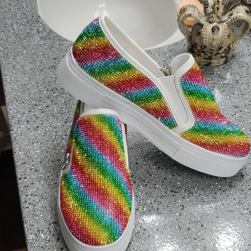 Platform sneaker